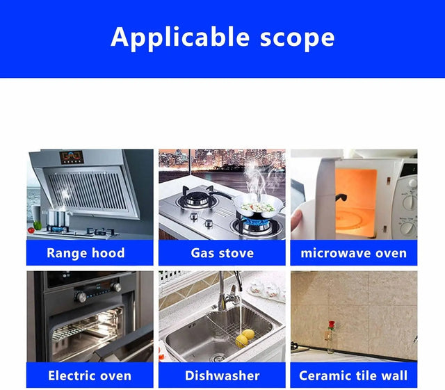 Heavy-Duty Kitchen Grease Cleaning Powder