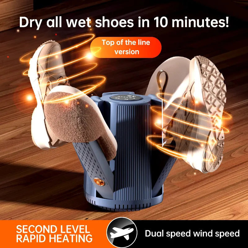 Foldable Electric Shoe & Sock Dryer