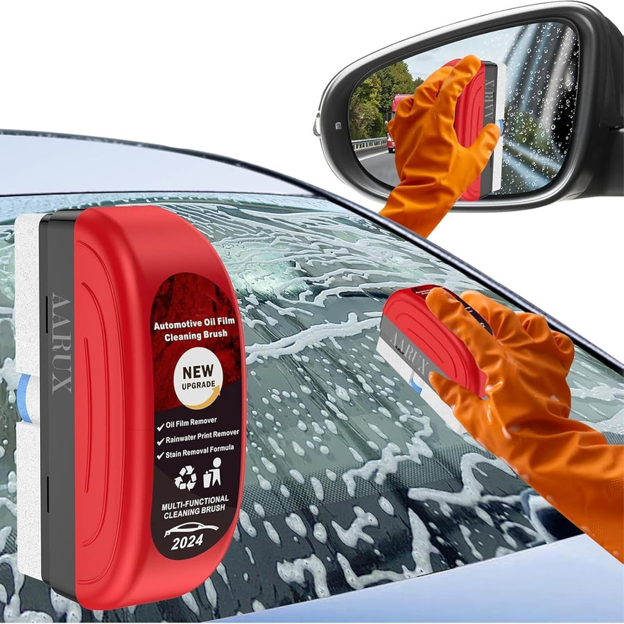 Struggling to See Through a Greasy Windshield at Night?