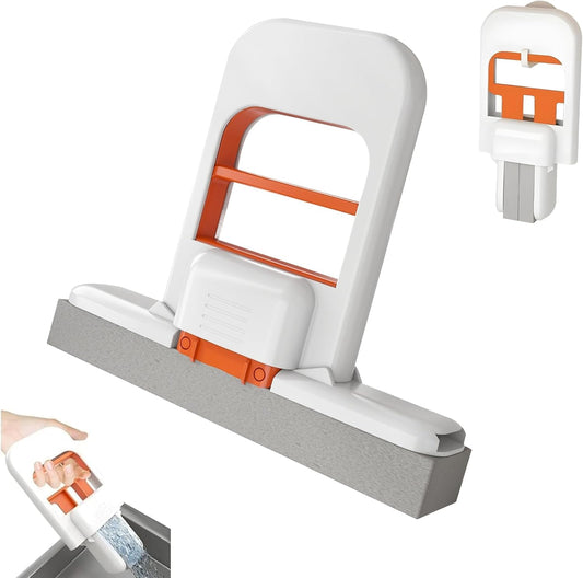 Mini Foldable Desktop Mop – Portable Cleaning Sponge Mop
