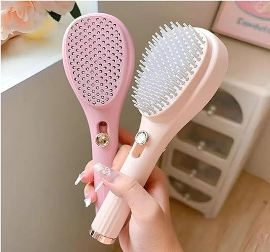 SmoothWave Self Cleaning Hair Brush