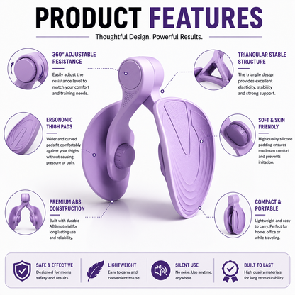 Pelvic Muscle Trainer : The Natural Solution for Lasting Performance